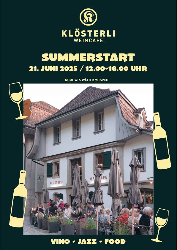 Flyer for the Summerstart Fest